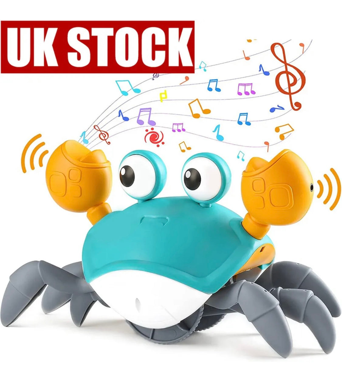 Crawling Crab Musical Toy