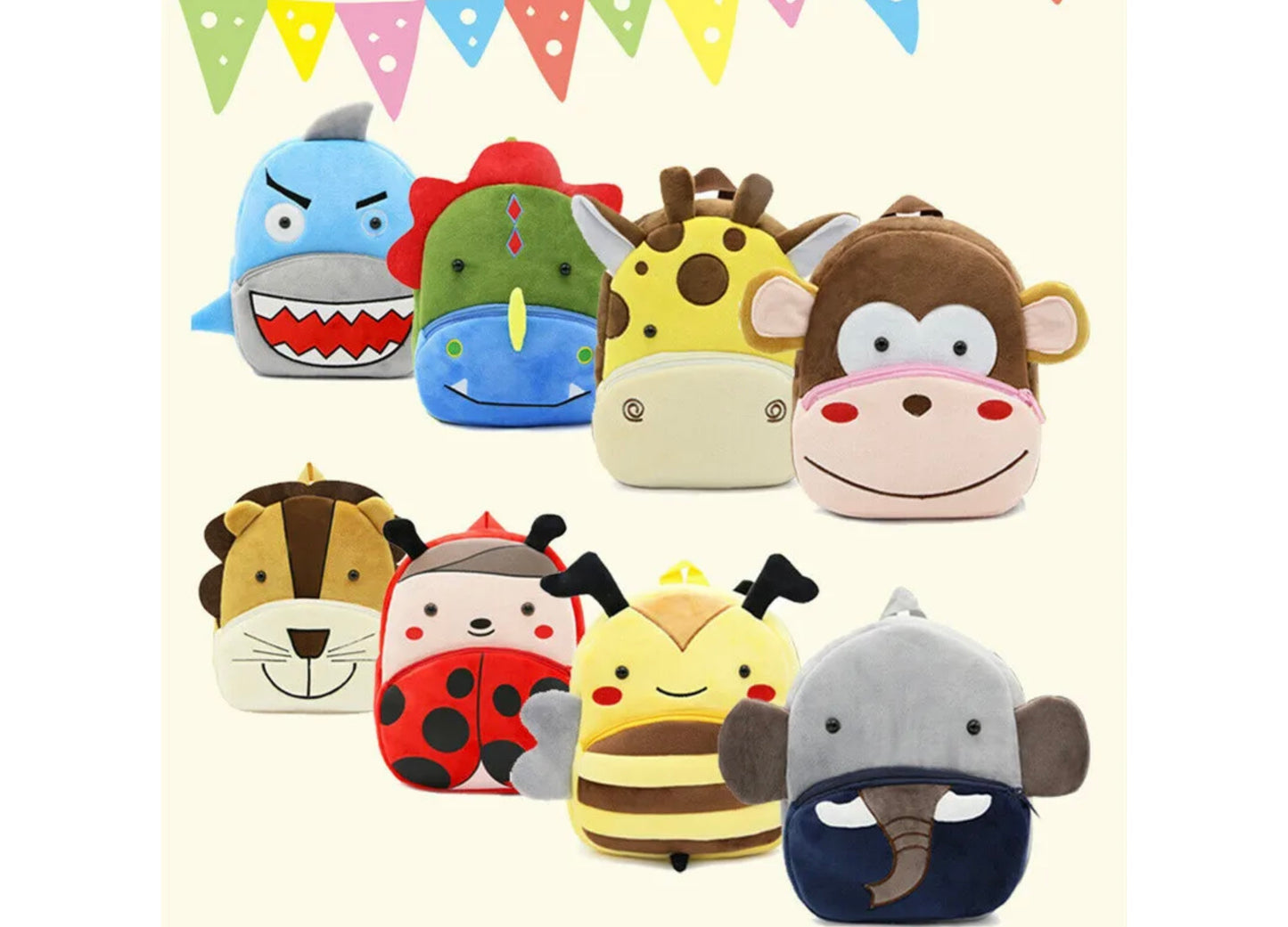 Animal 3D Backpack Boy Girl School Rucksack